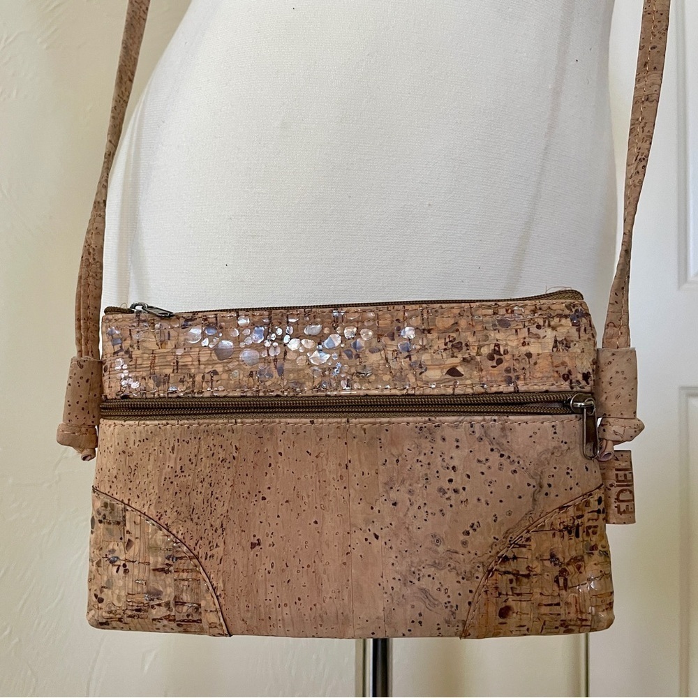 Ediel Cork Crossbody Bag – Sustainable & Stylish, Made in Portugal